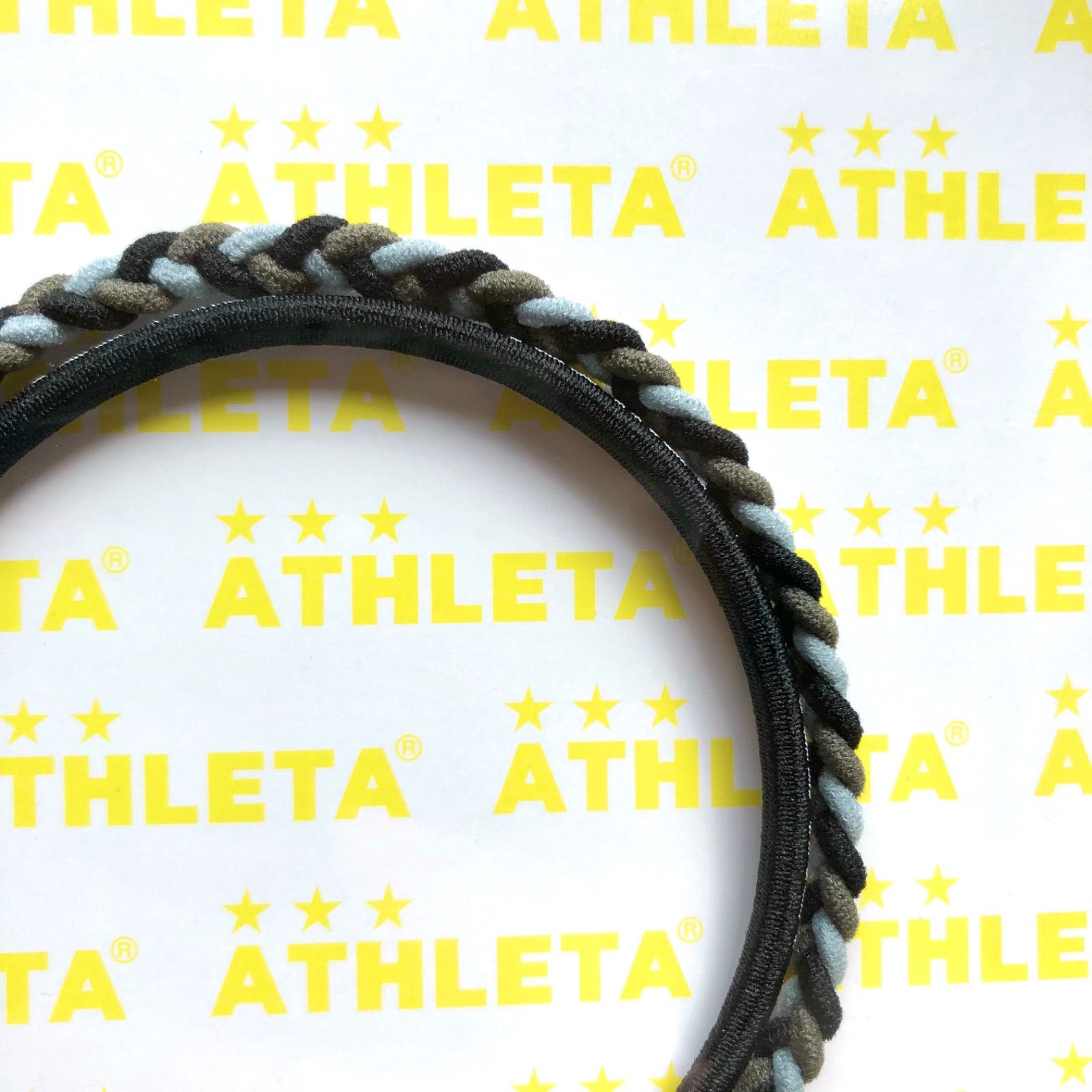 ATHLETA アスレタヘアバンド/ヘアゴムSP062新品ブラック - メルカリ