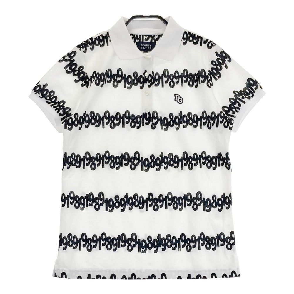 パーリーゲイツ 人気のロゴポロシャツ サイズ1 サイズ：1 PEARLY GATES