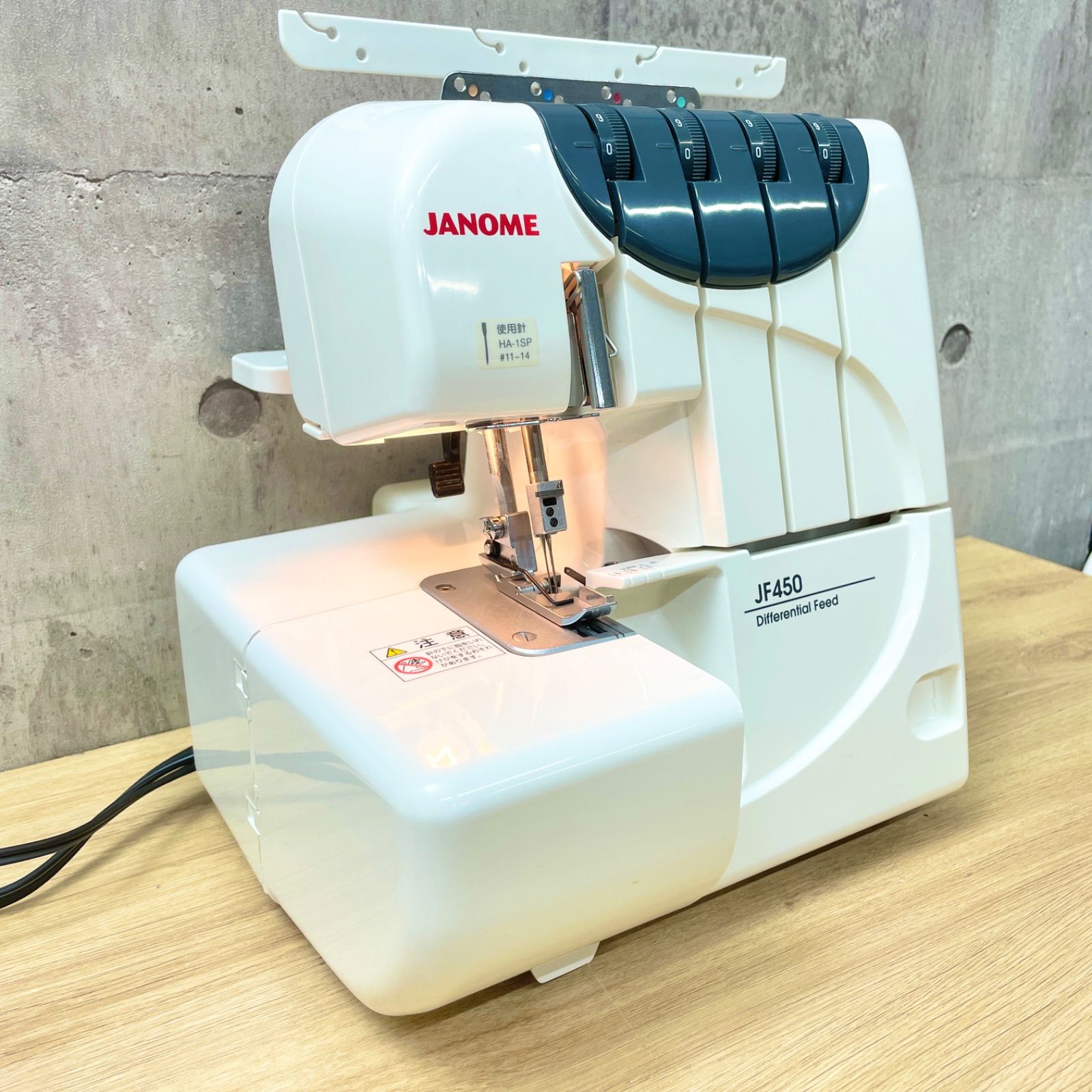 C-04049 JANOME ジャノメ4本糸 ロックミシン JF450 - メルカリ