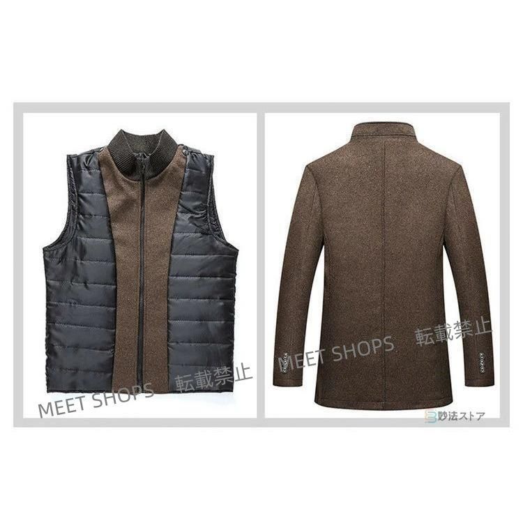 ライナー付き コート