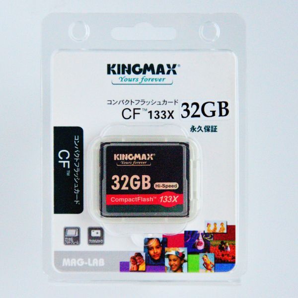 新品・未使用 台湾製 コンパクトフラッシュカード KINGMAX 32GB