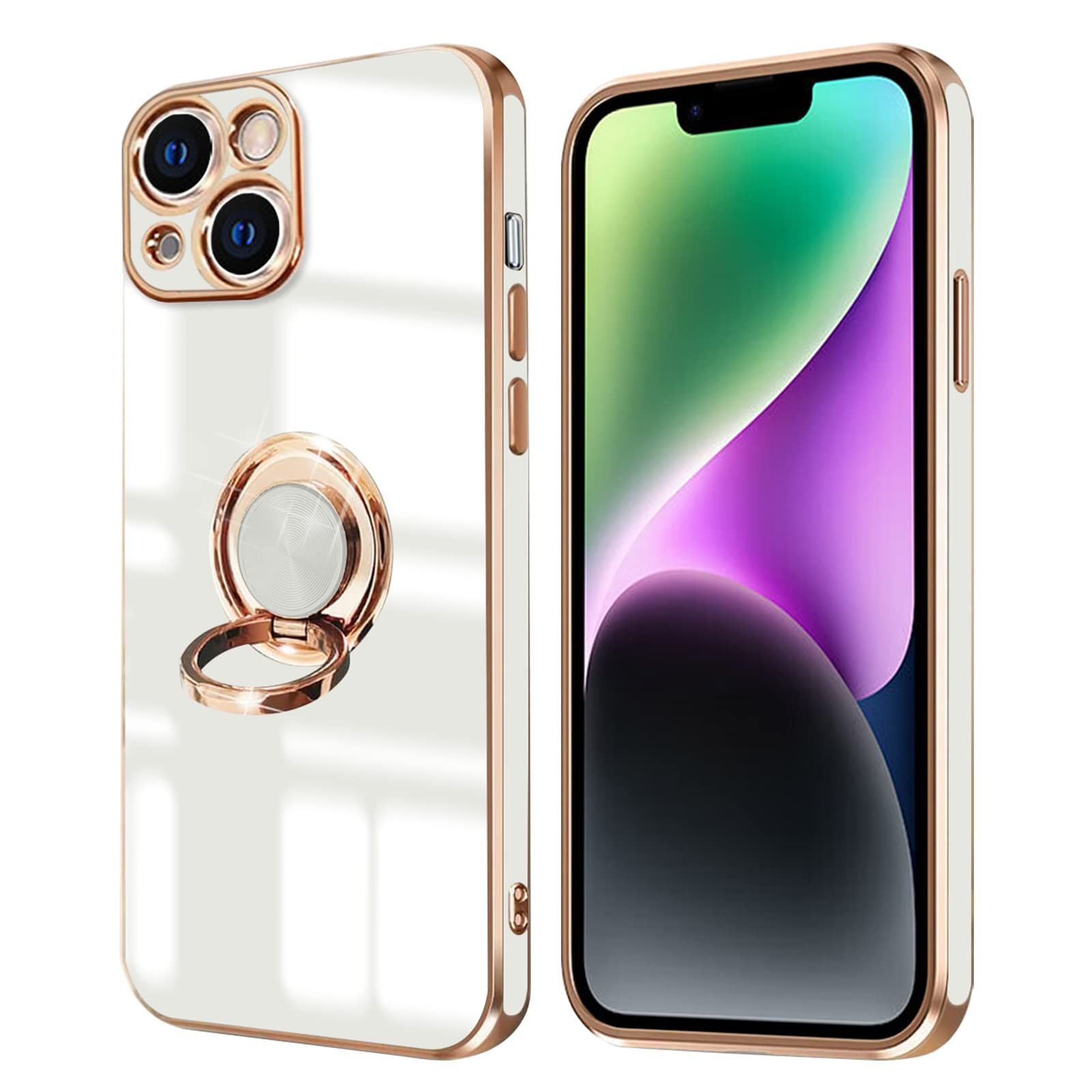 iPhone 14 ケース リング付き アイフォン14 リング カバー 全面保護 