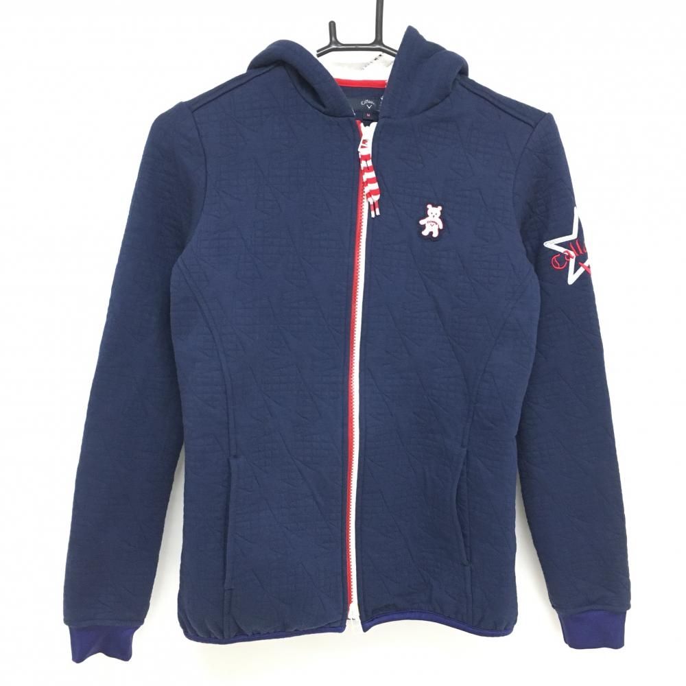 Callaway 星柄ジャケット ネイビー　ゴルフウェア Callaway 星柄ジャケット ネイビー ゴルフウェア CALLAWAY