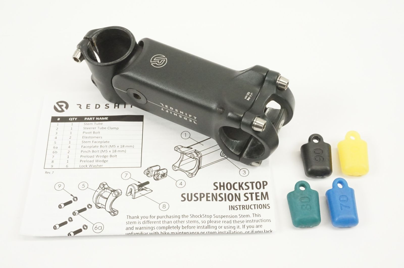 REDSHIFT 「レッドシフト」 SHOCKSTOP SUSPENSION φ31.8 100mm ステム / バイチャリ宇都宮店