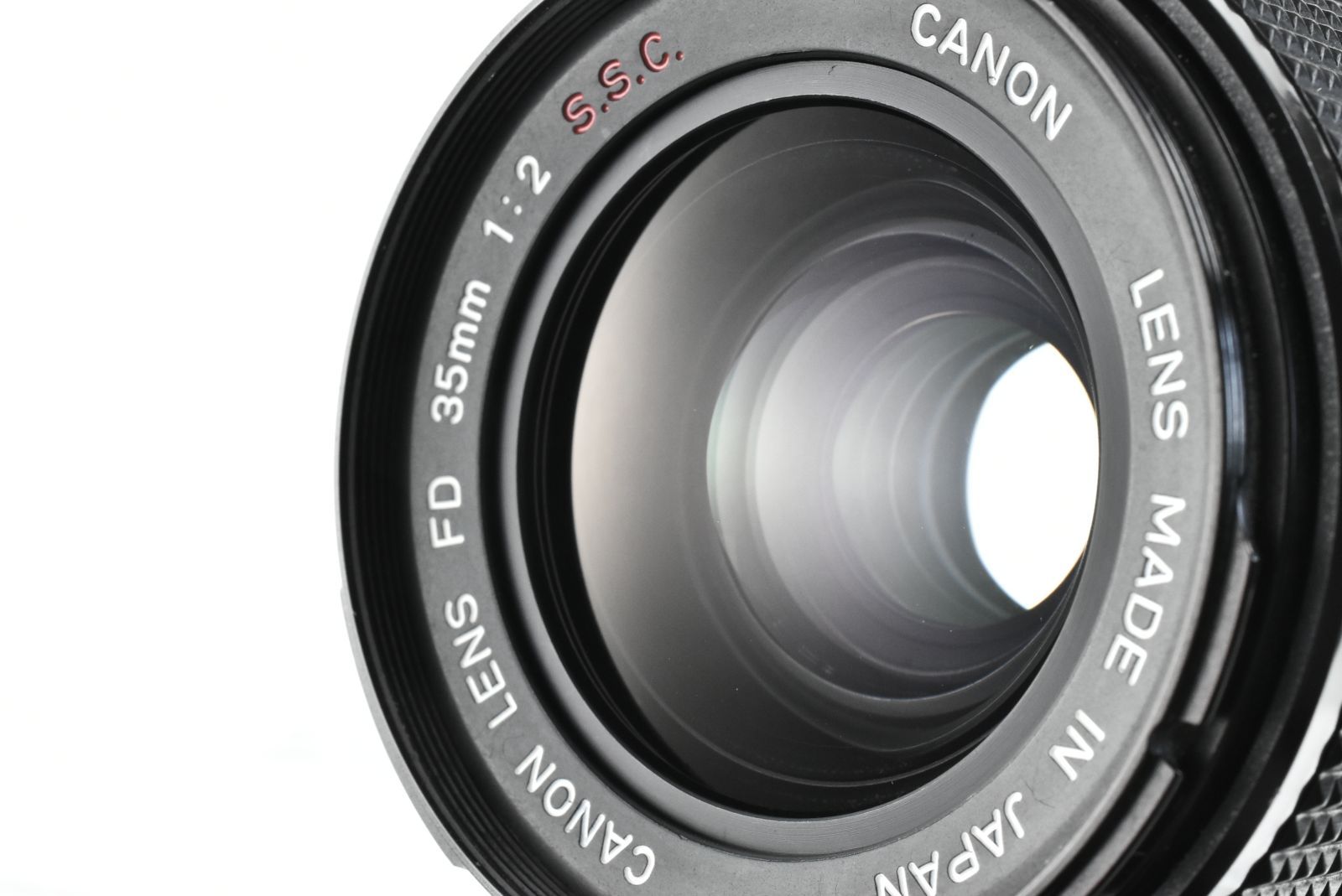 CANON FD 35mm 1:2 S.S.C. カメラレンズ Canon FD 35mm f/2 S.S.C. SSC Wide Angle Lens キヤノン レンズ EF-TN