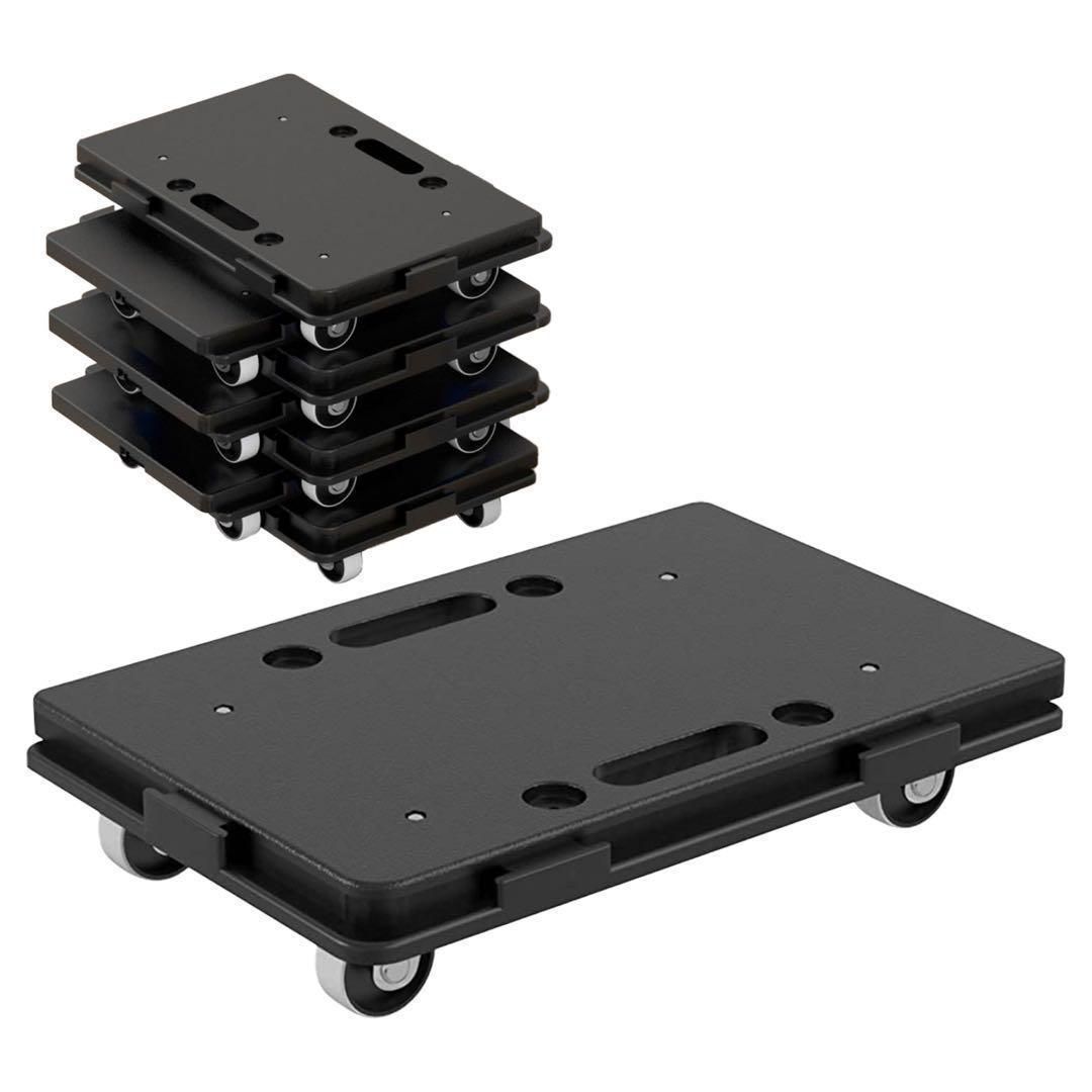 平台車 【8個セット】 最大9個連結 耐荷重100kg 重さ1.27kg1792 販売済み 平台車 【8個セット】 最大9個連結 耐荷重100kg 重さ