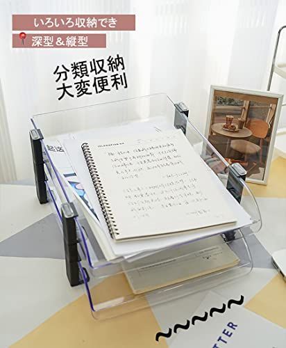 Amazon.co.jp: YFS a3書類ラック a3レターケース デスクトレー 書類