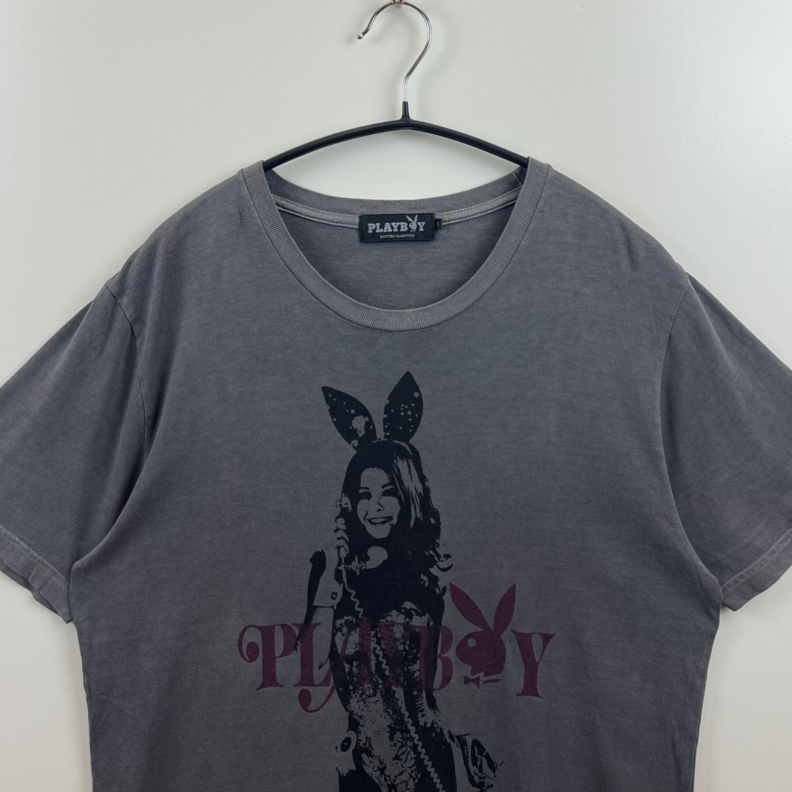 ヒステリックグラマー メンズ M ロゴ シャツ 前後プリント サークルガール ヒステリックグラマー メンズ M ロゴ シャツ 前後プリント