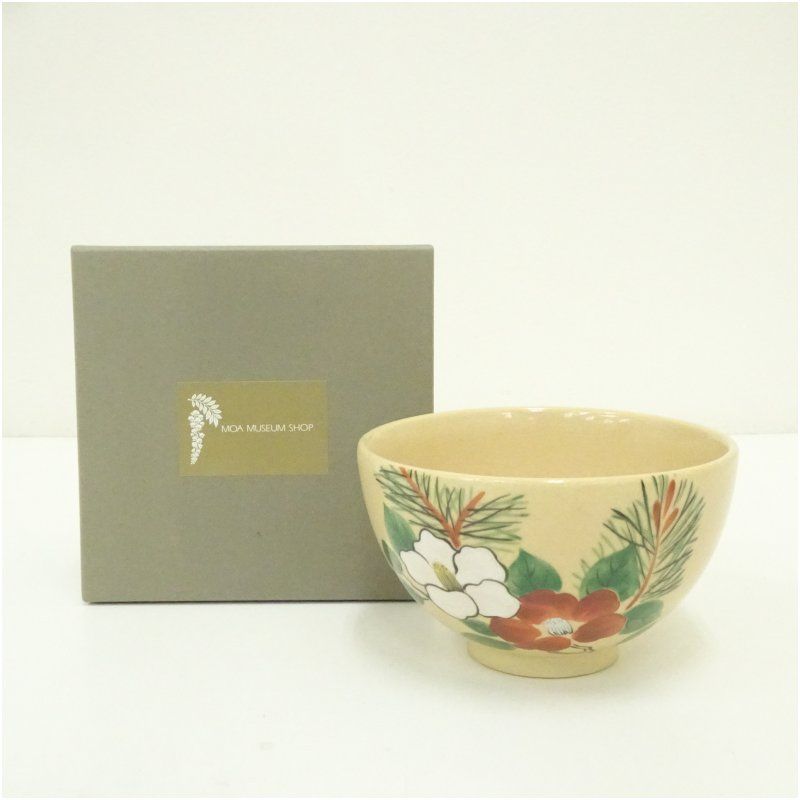 茶道具　時代物　法勝寺焼　お茶碗　合わせ箱　骨董品、美術品 茶道具 時代物 法勝寺焼 お茶碗 合わせ箱 骨董品、美術品