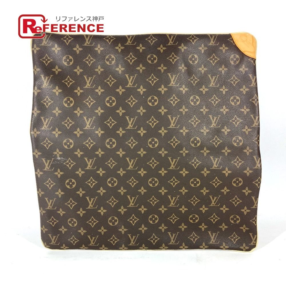 LOUIS VUITTON ルイヴィトン クッション クッションカバー モノグラムキャンバス ブラウン