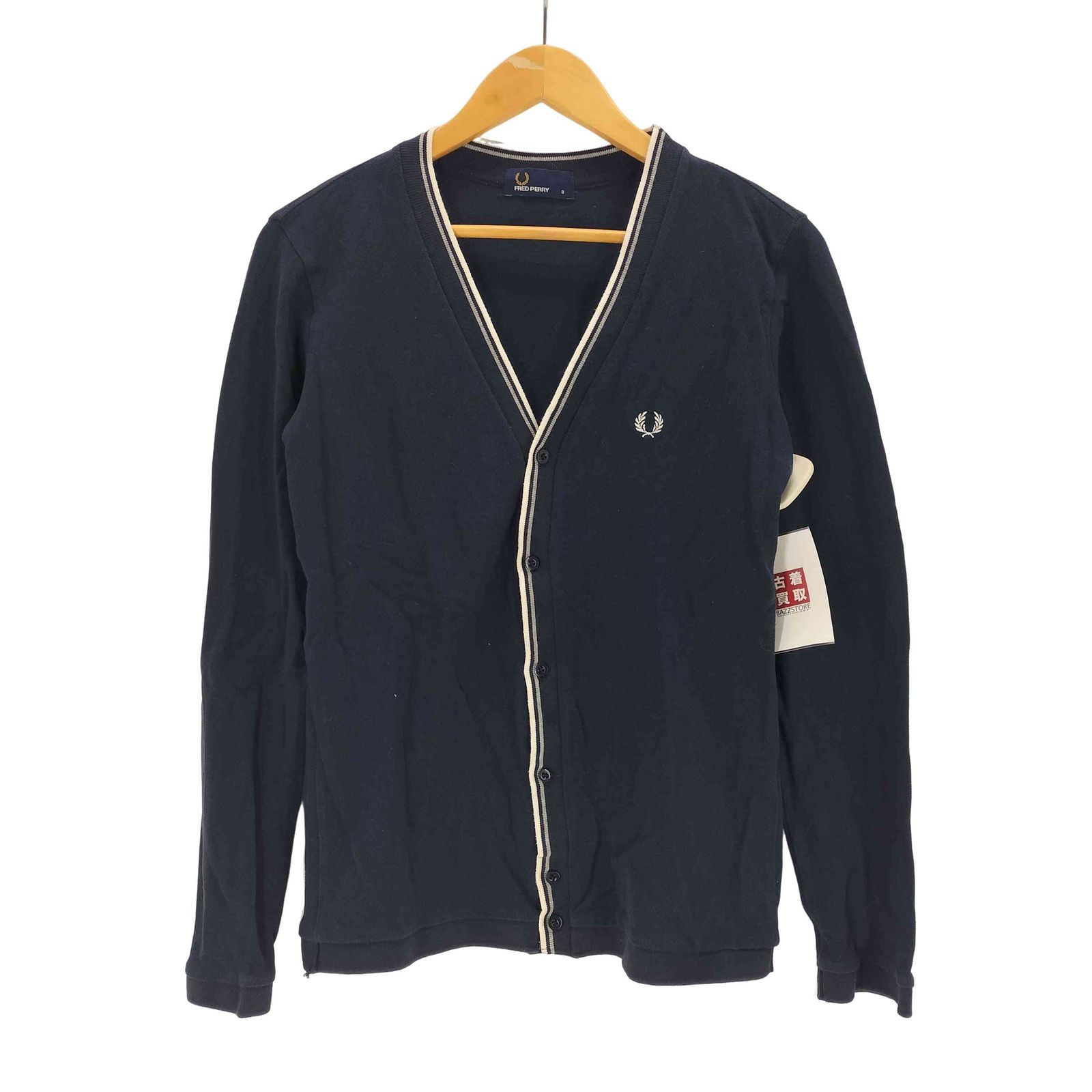 フレッドペリー FRED PERRY 鹿の子カーディガン メンズ JPN：S 