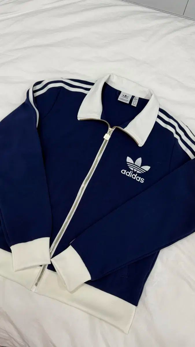 adidas アディダス ベーケンバウアー ジャージ ネイビー M
