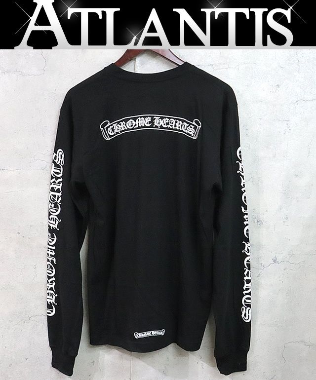 CHROME HEARTS 銀座店 クロムハーツ 新品 スクロールラベル ロンT