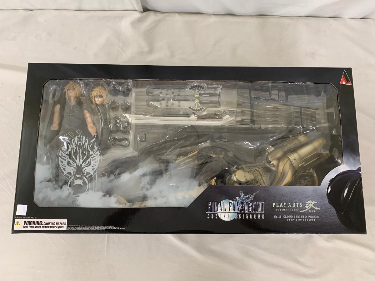 新品未開封 PLAY ARTS改 FF VII クラウド・ストライフ&フェンリル FINAL FANTASY VII ADVENT CHILDREN PLAY ARTS改 クラウド・スト