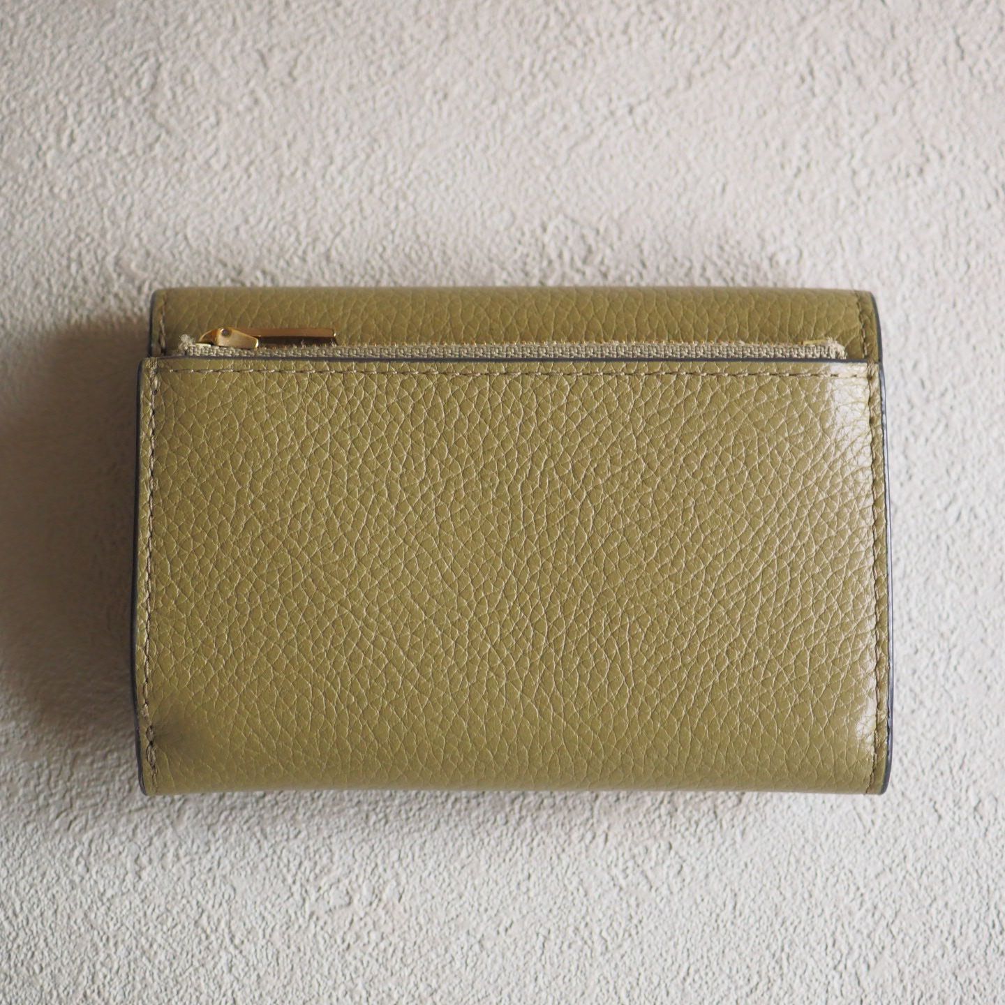 未使用極美品☆ マルベリー Mulberry 3つ折り財布 コンパクト 