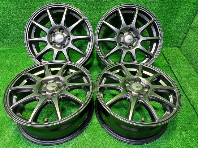 社外 スポルトアベリア 15ｲﾝﾁ 6J 5穴 4本 100 45