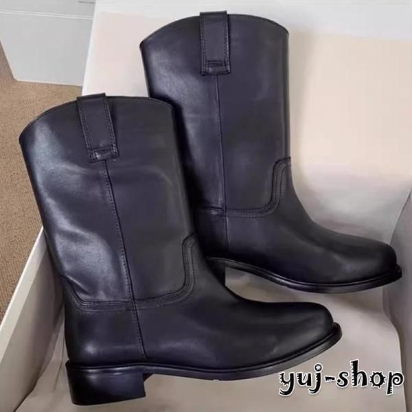  ブーツ レディース ミドルブーツ 美脚 冬 防寒 快適 シューズ ワークブーツ 軽量 歩きやすい 柔らかい ブーティ おしゃれ ブーティ ブーツ