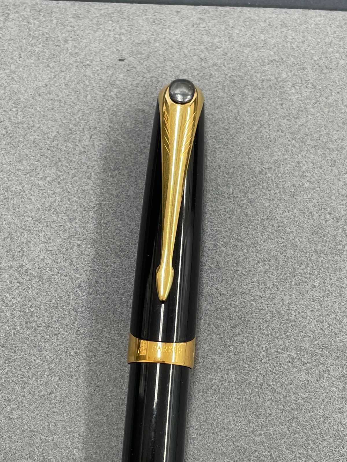 パーカー PARKER エリプス 18K ブラック Q Mと他2本セット D【18金】万年筆 パーカー PARKER エリプス 18K ブラック K18