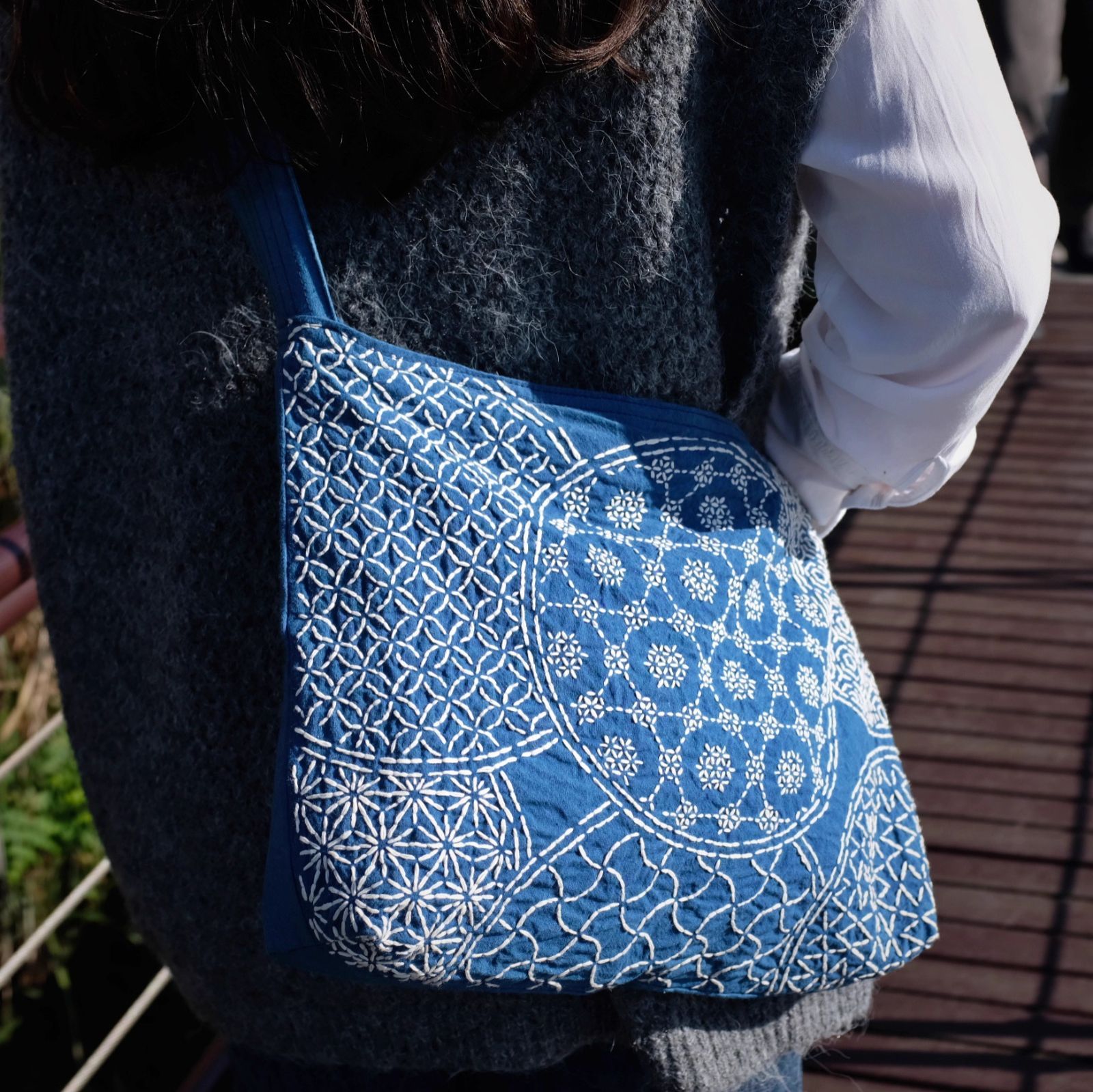 662】ミナペルホネン タンバリン トートバッグL 特別仕様バージョン