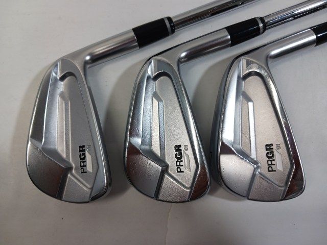 入間 アイアンセット プロギア PRGR 01 2025 SPEC STEEL III Ver.2 6本セット M 46 25 9348