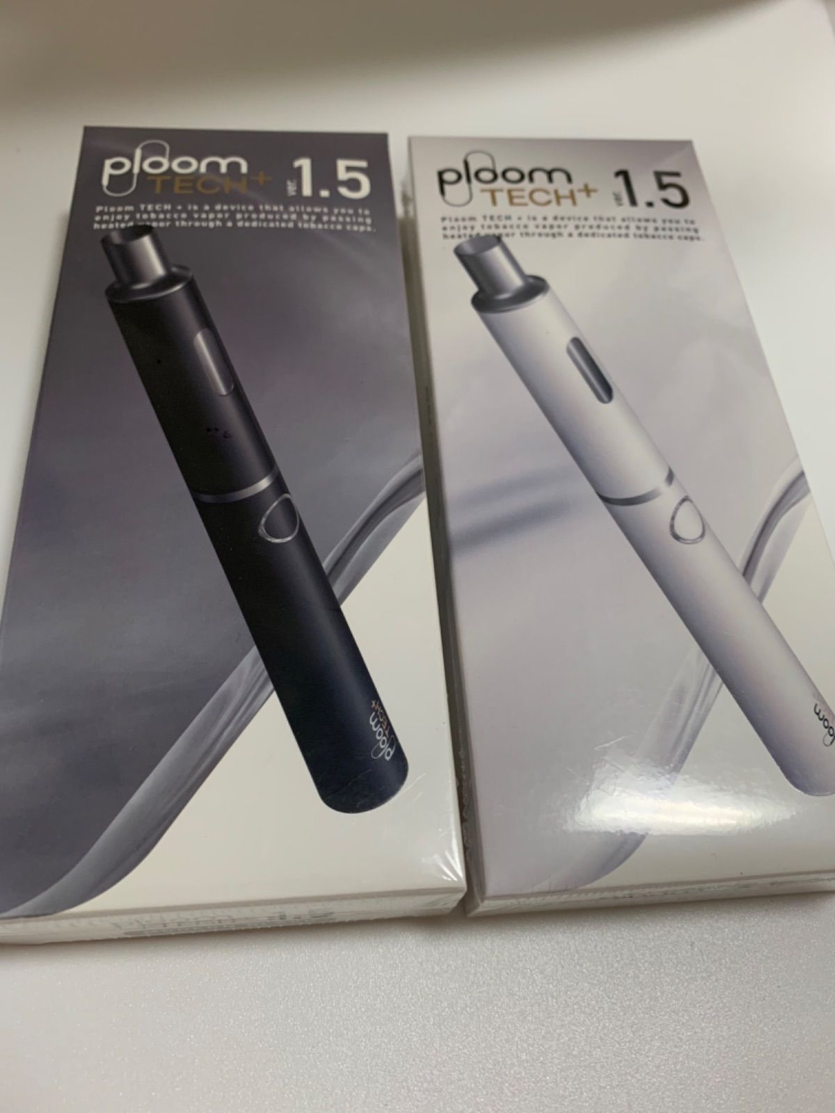 Ploom TECH＋スターターキット1.5 本体 プルームテック プラス スターターキット1.5[モダンブラック ピュアホワイト] 通販 