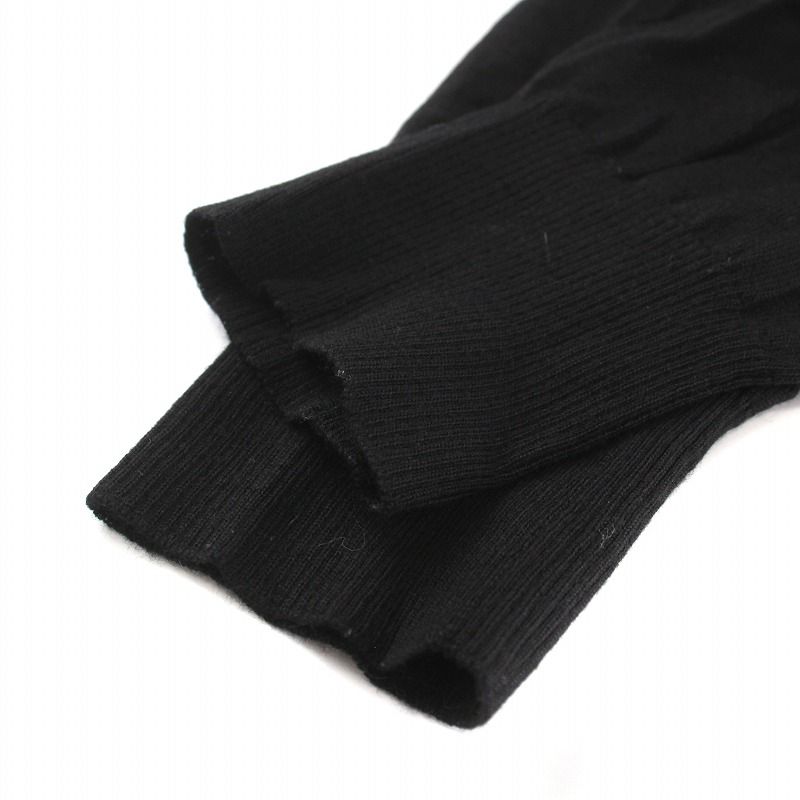 グッチ GUCCI ニット カットソー 七分袖 クルーネック 切替 ウール 絹  