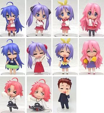 トレーディングフィギュア　全11種セット 「ねんどろいどぷち らき☆すた シーズン1」 中古】トレーディングフィギュア 全11種セット 「ねんどろいど