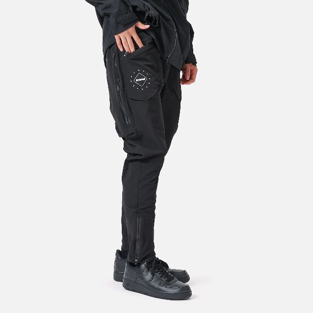 F.C.R.B. エフシーアールビー 22AW UTILITY TEAM PANTS ユーティリティチームパンツ FCRB-222039 L  BLACK F.C.Real Bristol ブリストル ボトムス g16973 - メルカリ