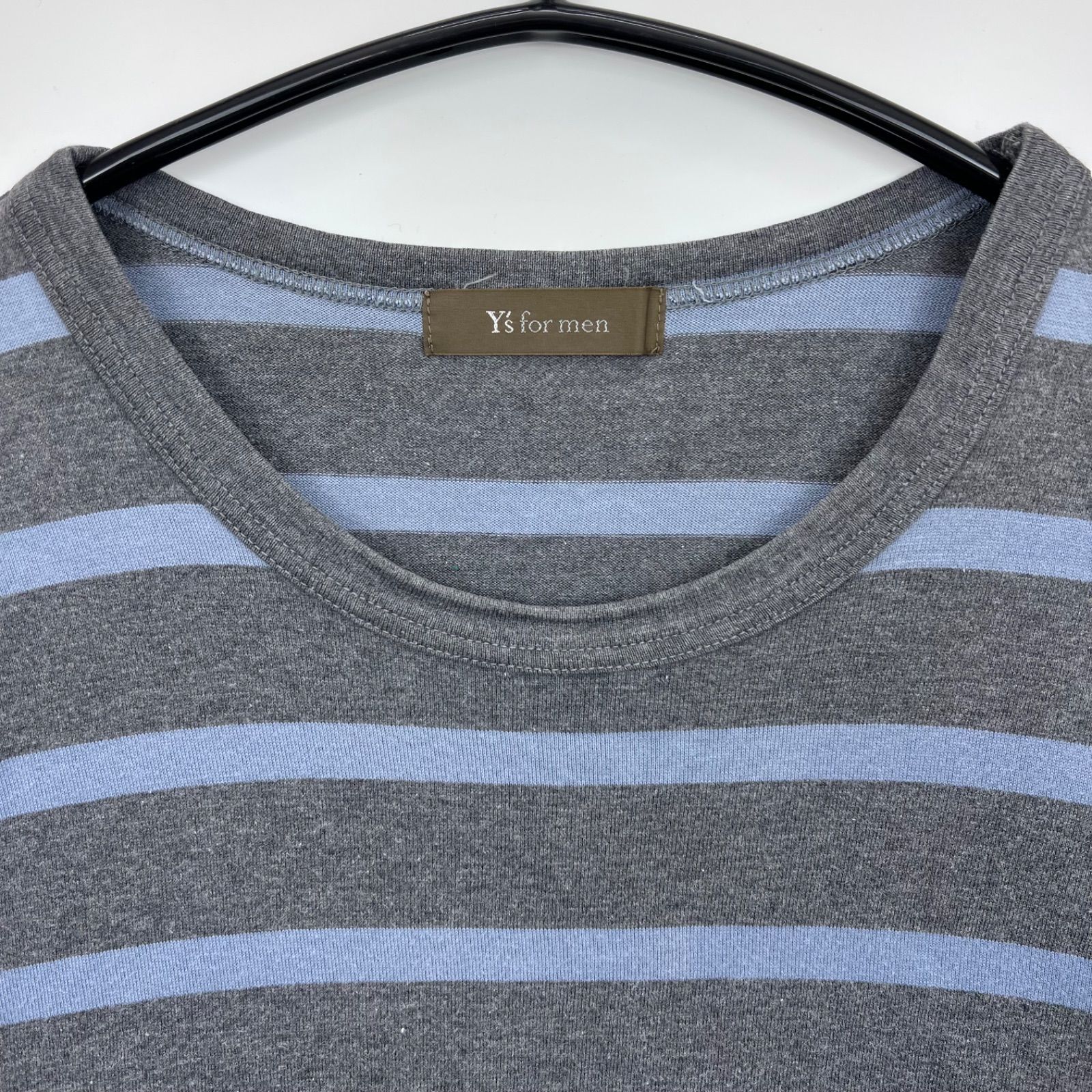 暮らしに便利なアイテム ss border yamamoto yohji 90s men for Y's t y2k 3 shirts トップス