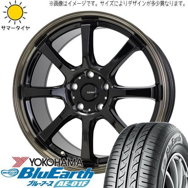 ノートオーラ 195/65R15 ホイールセット | ヨコハマ ブルーアース AE01F u0026 P08 15インチ 4穴100 