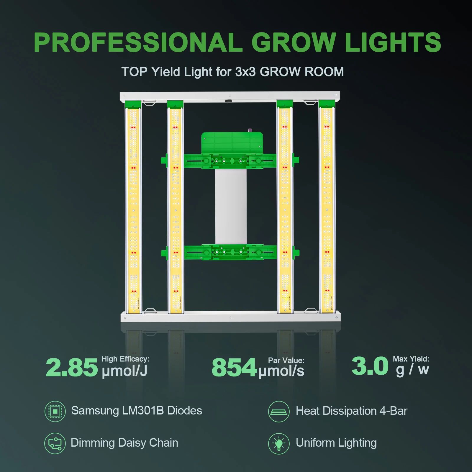 Mars Hydro 最新 FC-3000 植物育成LEDライト - メルカリ