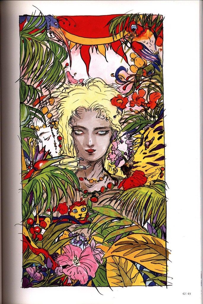 天野喜孝 幸せをつかむ タロットカード 天野喜孝タロットカード画集