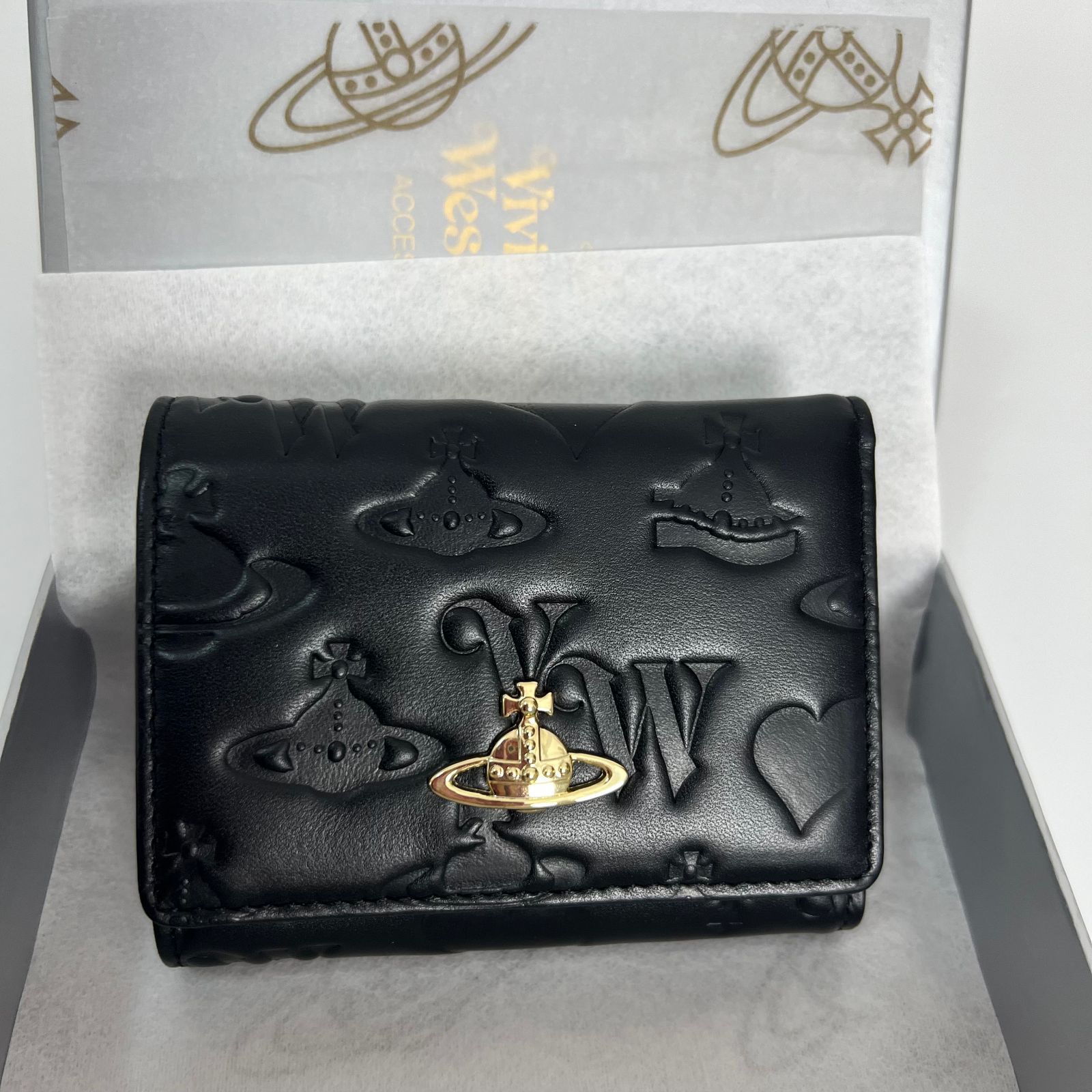 ヴィヴィアンウエストウッド Vivienne Westwood 折り財布 がま口 財布 ...