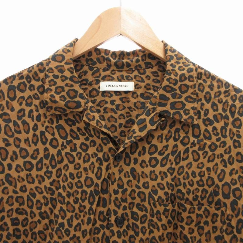フリークスストア FREAKS STORE 23SS オープンカラーシャツ 開襟
