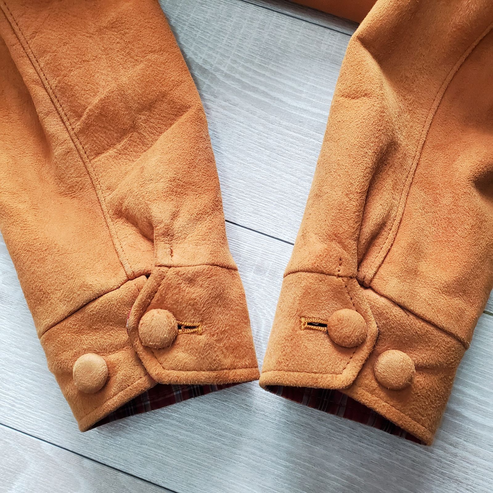 DENIME 旧ドゥニーム□美品 90s vintage 最初期 羊革 ヌバックレザー