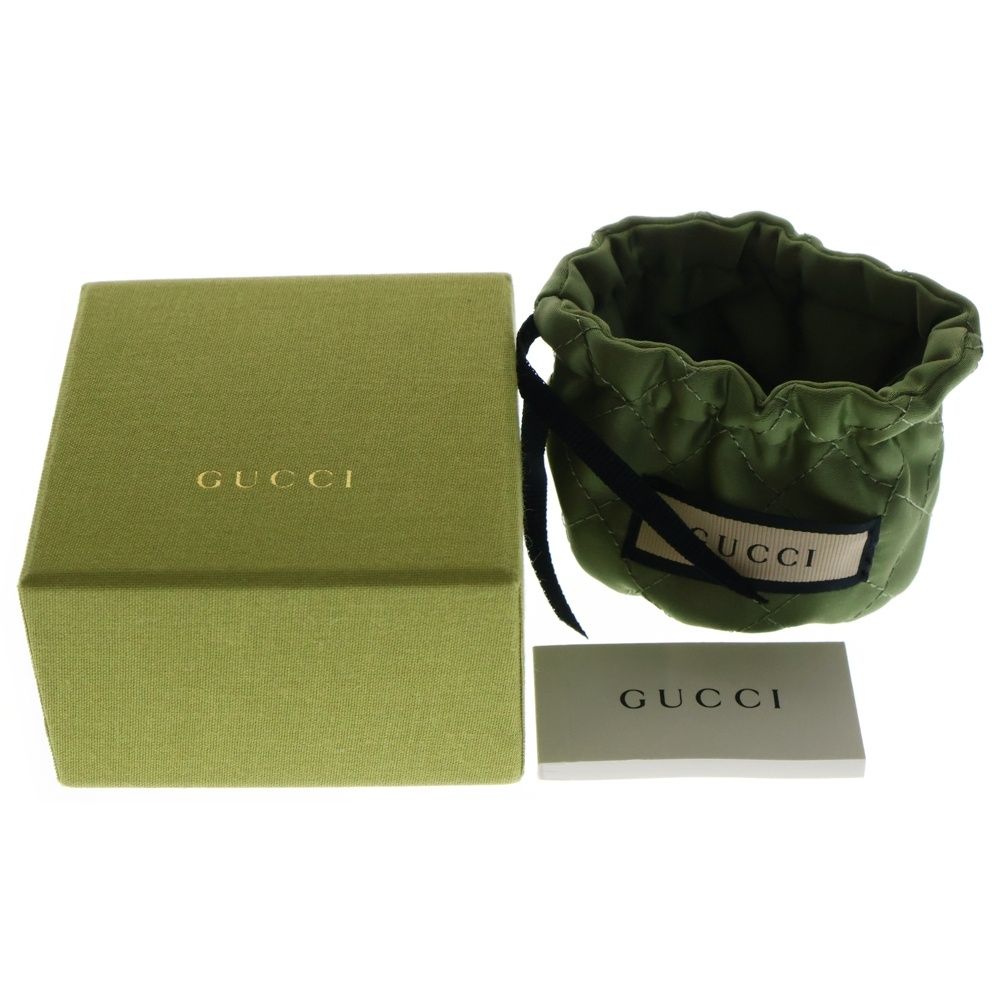 GUCCI (グッチ) スクエア イヤーカフ ゴールド GP アクセサリー