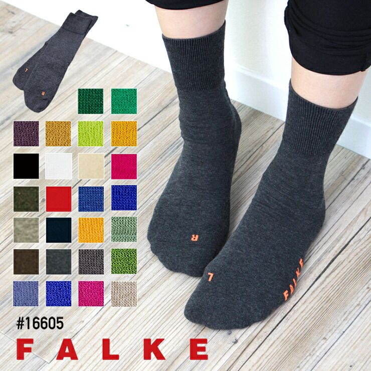 FALKE【ファルケ】 ソックス RUN 16605 3000 Black