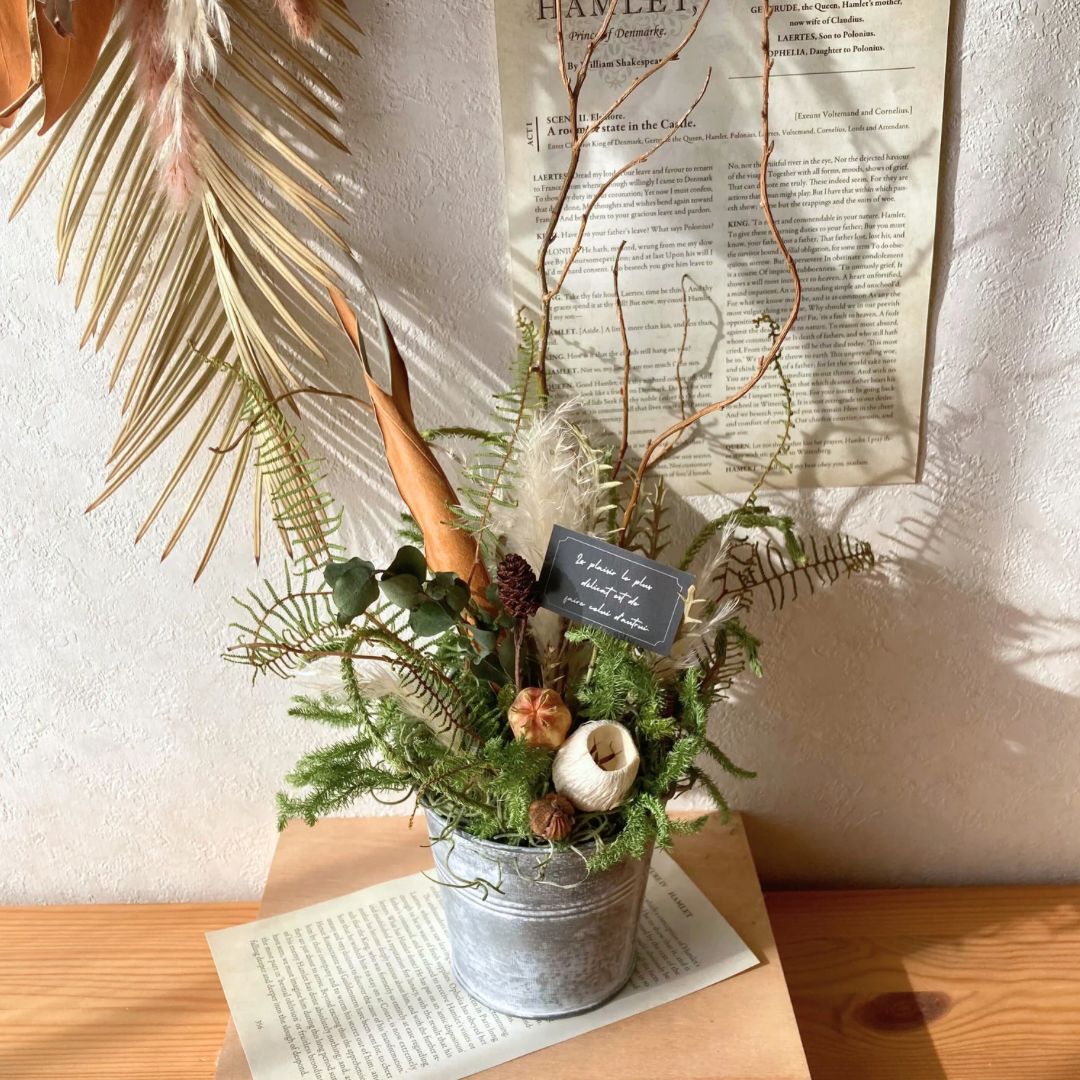 ドライフラワー】【アレンジメント】ウェルカムスペース ウェディング