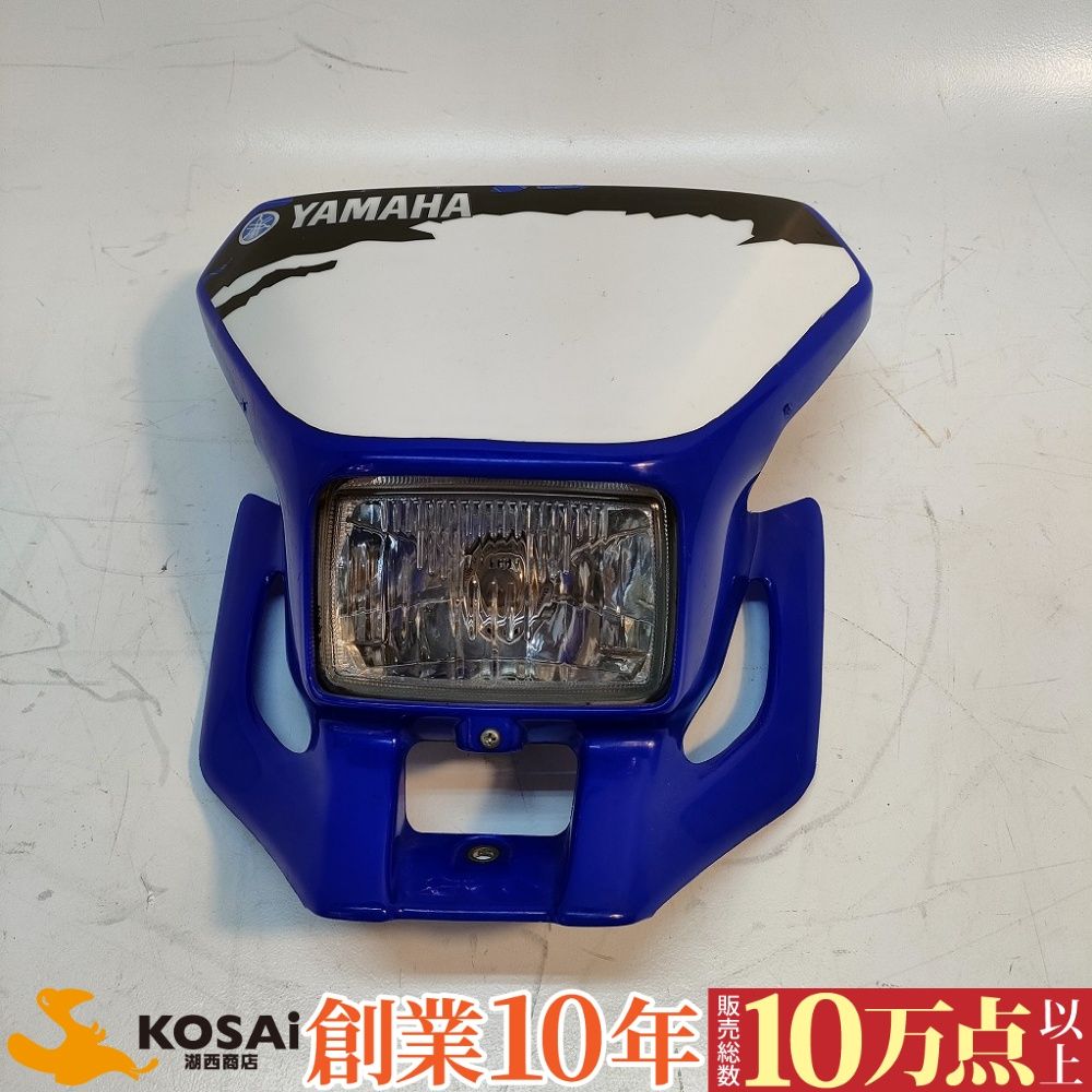 ヤマハ WR250F フロントカウルASSY ヘッドライト キズ有 デカール剥がれ有り