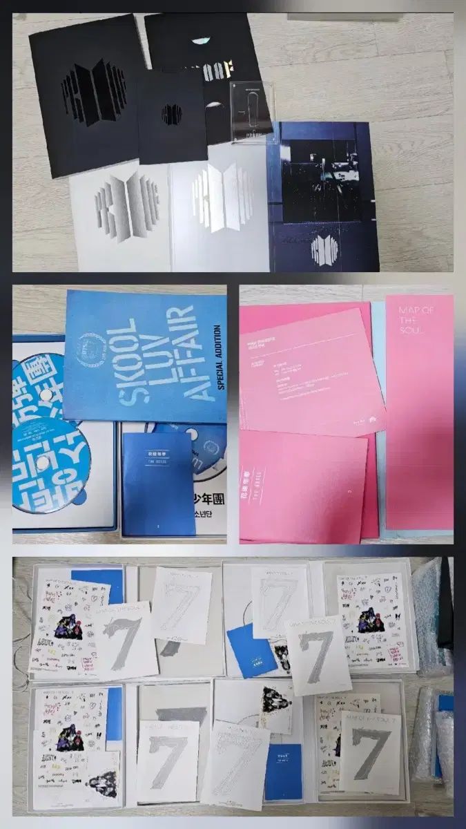bts バンタン まとめ売り BTS(防弾少年団・バンタン) 今日の展示会 ポストカード セット