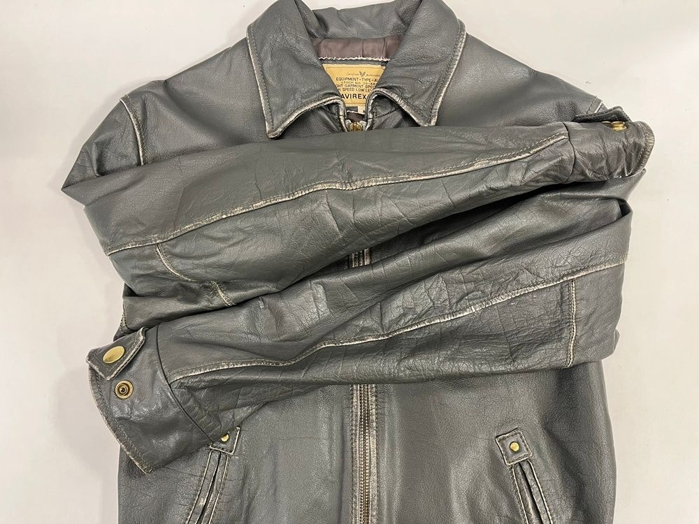 アヴィレックス AVIREX カウハイド 牛革 シングルライダース レザー