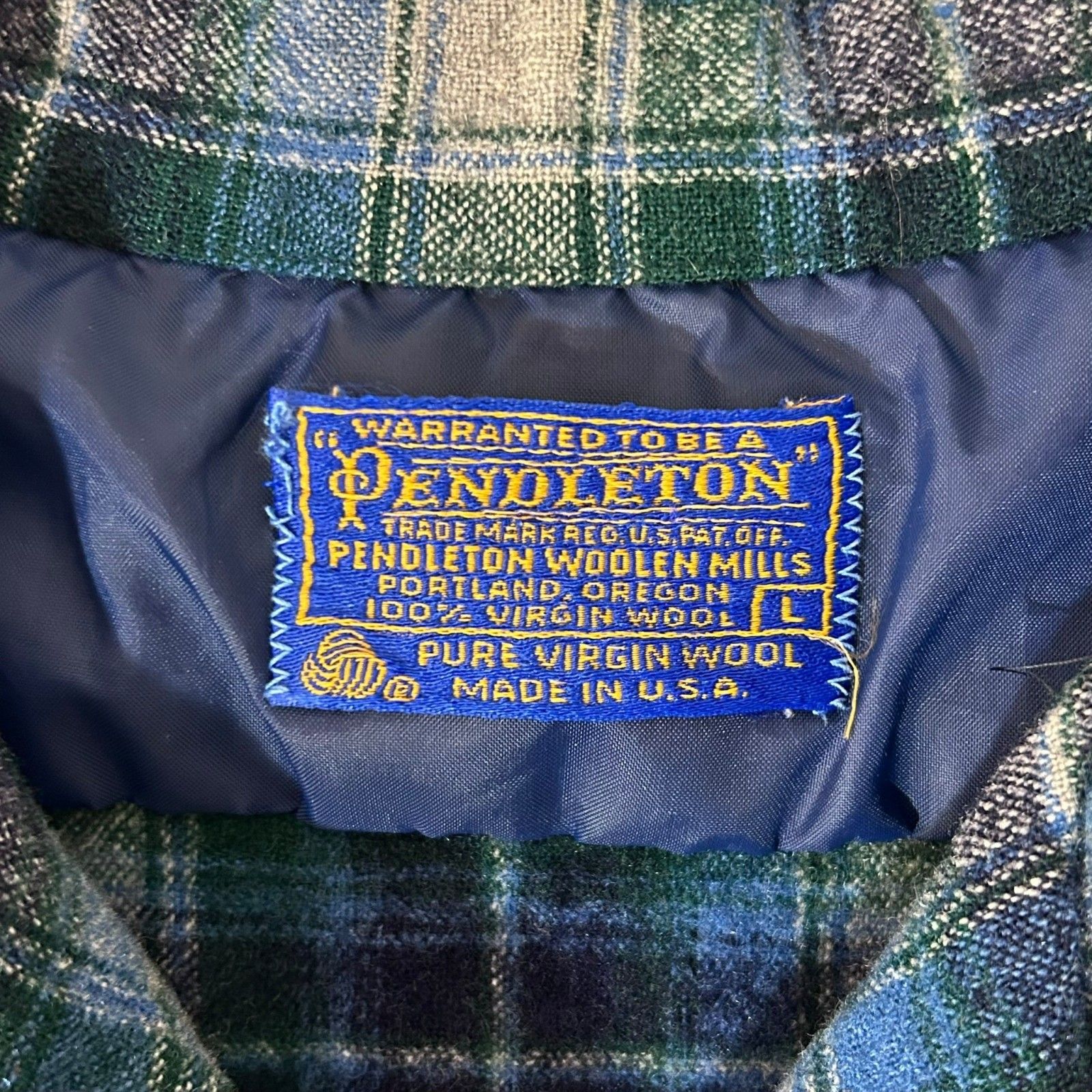 M 70s USA製 PENDLETON ペンドルトン ヴィンテージ 開襟 ボード M 70s USA製 PENDLETON ペンドルトン ヴィンテージ 開襟 ボード