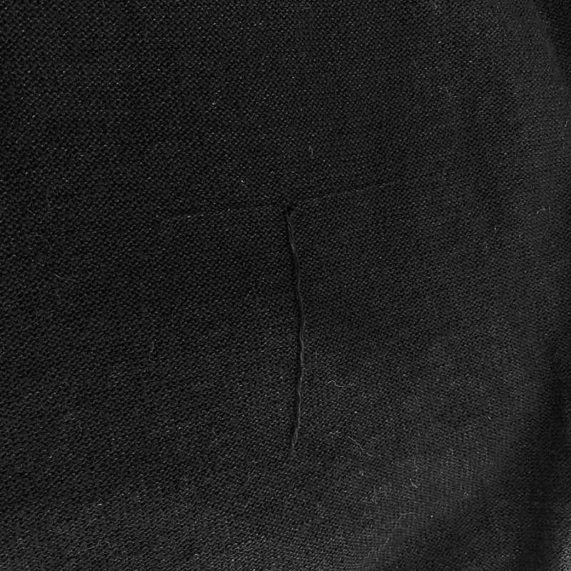 ヨウジヤマモト YOHJI YAMAMOTO RAGNE KIKAS 21AW リネンシルクインサイドアウトドレープニットガウン カーディガン 長袖 ロング 2 ブラッ ヨウジヤマモト YOHJI YAMAMOTO RAGNE KIKAS 21AW リネンシルク