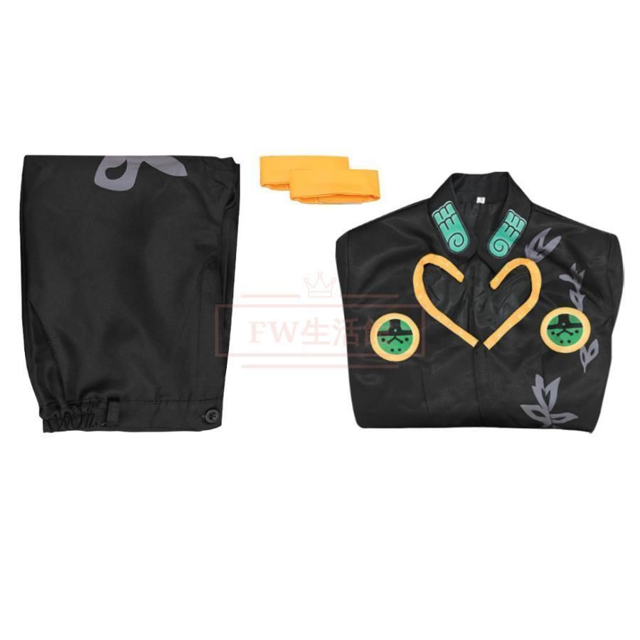 ジョジョの奇妙な冒険 黄金の風 コスプレ衣装 ジョルノ・ジョバァーナ イベント 二次会 cosplay イベント ウィッグ 靴 別売り