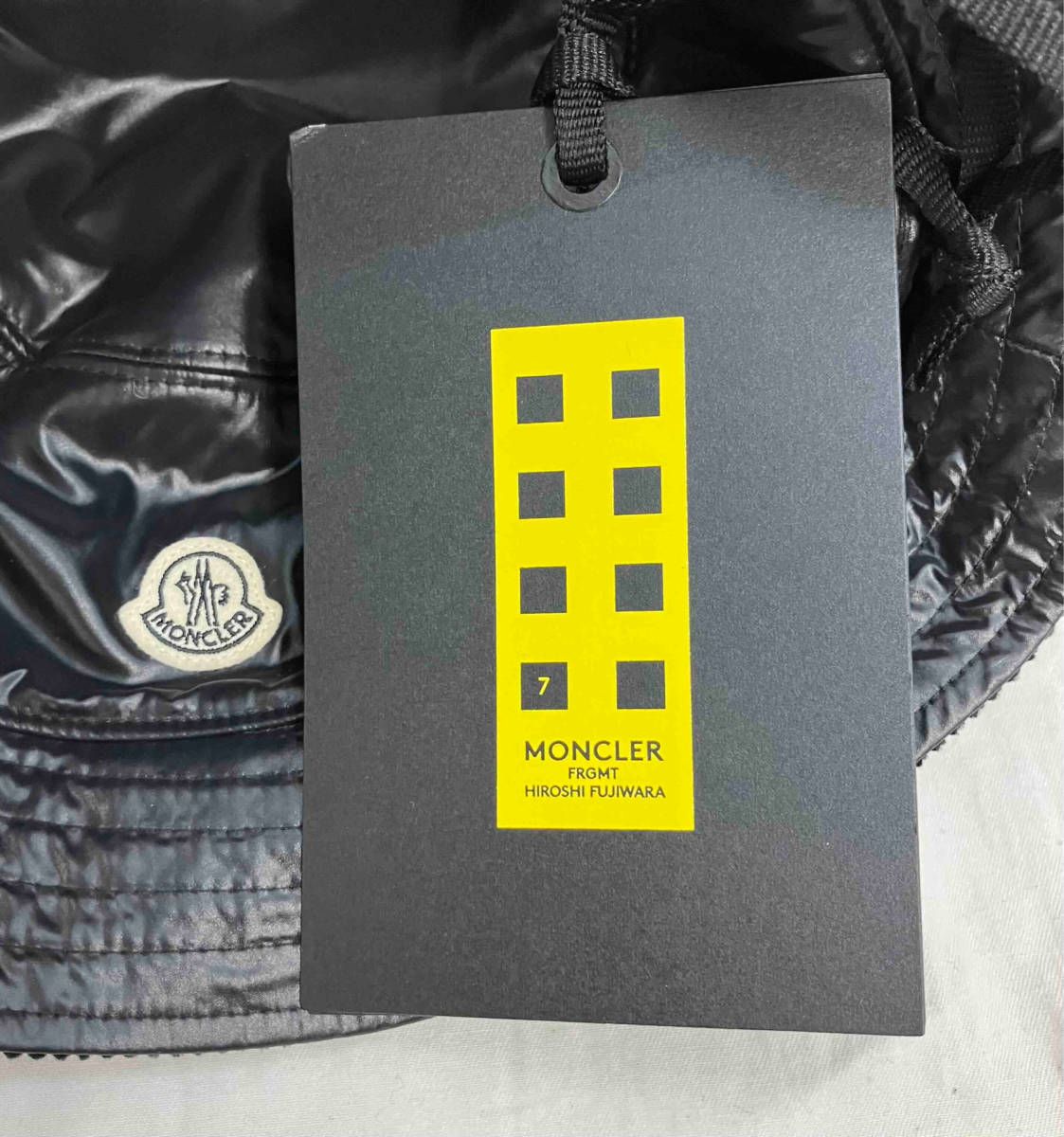 タグ付] MONCLER Fragment BUCKET モンクレール フラグメント バケット