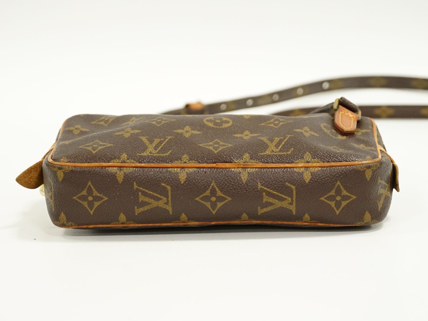 本物 ルイヴィトン LOUIS VUITTON LV ポシェットマルリー バンド