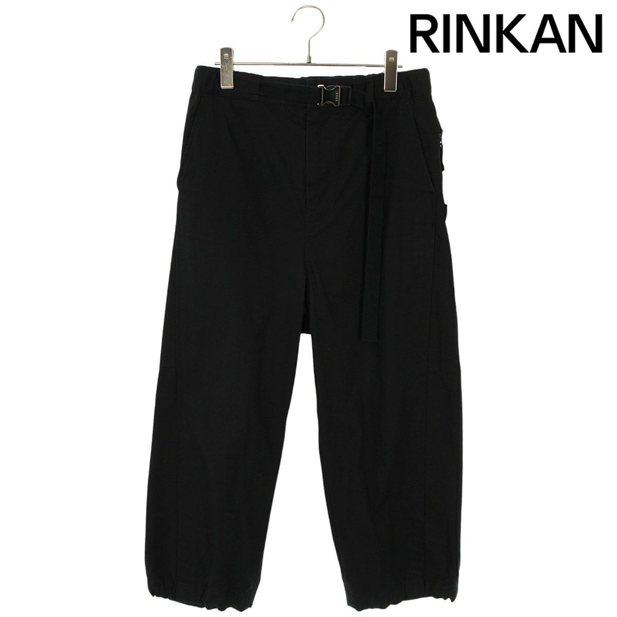 【美品】Sacai 25SS Cotton Chino Pants 黒 0 25SS Sacai Cotton Chino Pants 黒 1 25AW Sacai Cotton Chino Pants