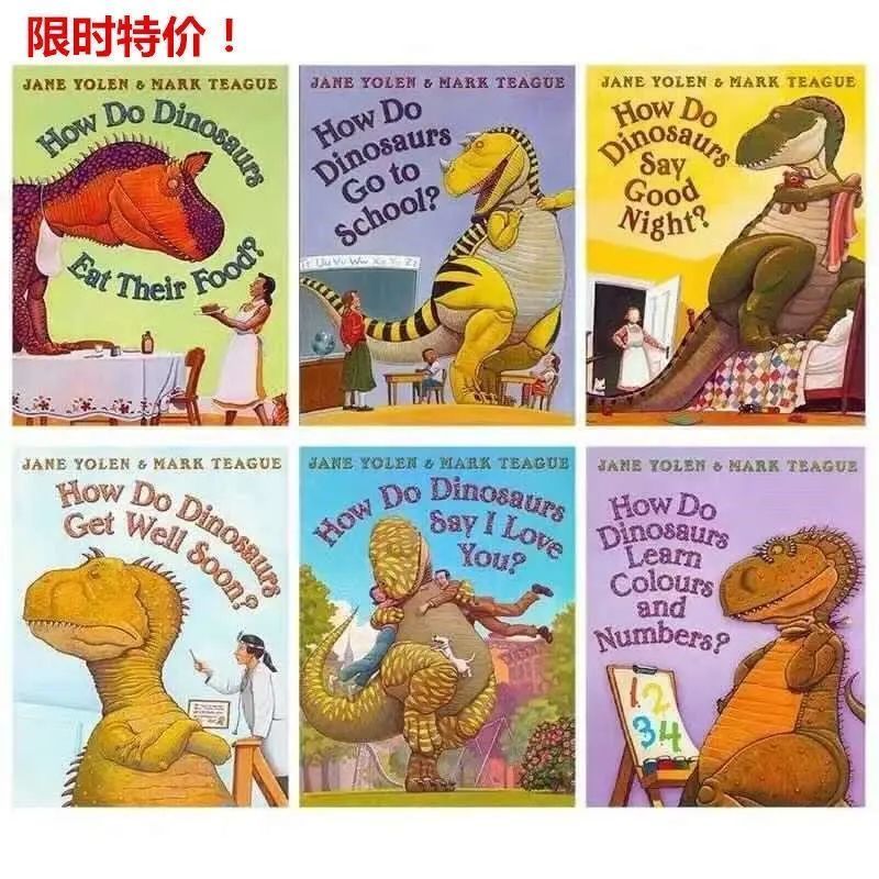 英語しかけ絵本【新品6冊セット】恐竜 動物園 農場 まとめ売り 英語しかけ絵本恐竜 動物園 農場 まとめ売り