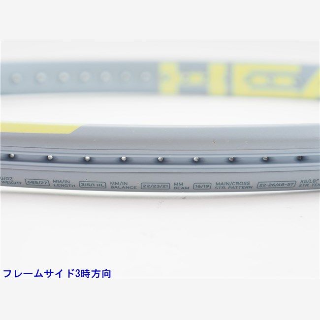 中古 テニスラケット ヘッド グラフィン 360プラス