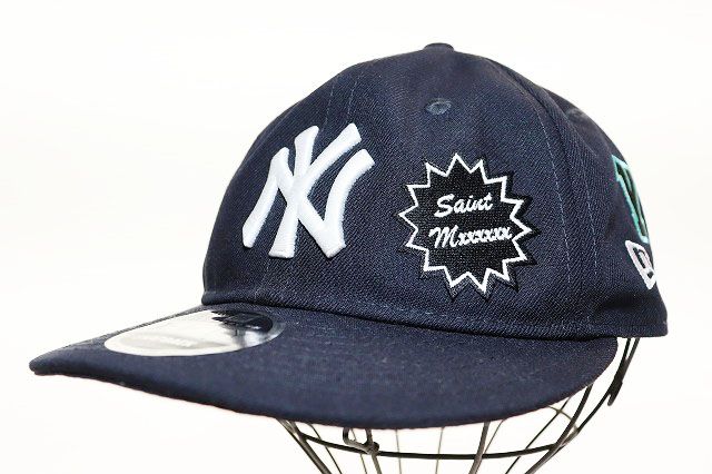 セントマイケル SAINTMICHAEL × NEW ERA 25SS RC 9FIFTY MLB NEW YORK YANKEES NAVY ニューエラ ニューヨーク ヤンキース キャップ ネイビー 紺 AA ▲250617